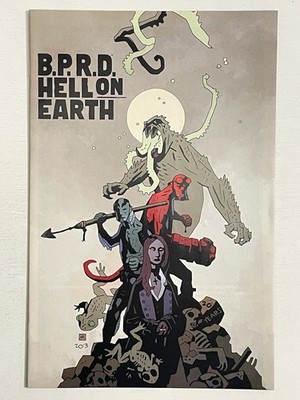 Dark Horse BPRD HELL ON EARTH # 115 MIKE MIGNOLA 1 FOR 20 VARIANT VF/NM 2014 HTF