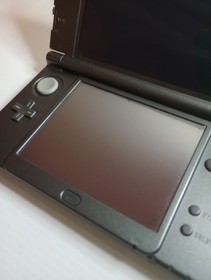Nintendo New 3DS XL Handheld Gaming System Black Gray Dead Pixels SEE