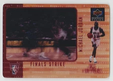 1997 Upper Deck 3D Diamond Vision MICHAEL JORDAN Highlight Reel #3 Finals Strike