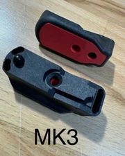 Ruger MK3 2245 RED AND BLACK Magazine Bumper Bottom (6 pack)