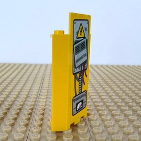 LEGO, Dino 🦕 Defense HQ 3 x 3 x 6 Corner Wall Panel, 87421, 5887 GENERATOR 2012