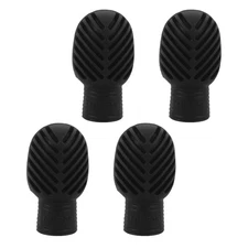 4 Pcs Drumming Practice Pad Stick Silent Tip Drumstick Mute Damper