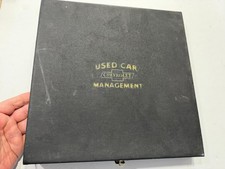 Vintage Chevrolet Automobiles Used Car Management Empty Hinged Box 1920s