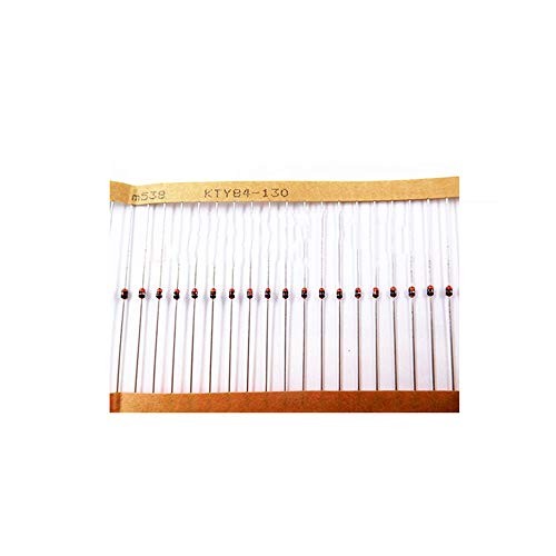 Taidacent 10 Pcs KTY84-130 Silicon PTC Temperature Thermistor