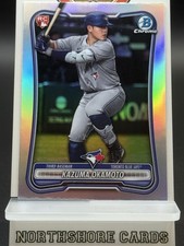 2026 Bowman Chrome - Kazuma Okamoto Red Rookie Redemption Refractor - Blue Jays