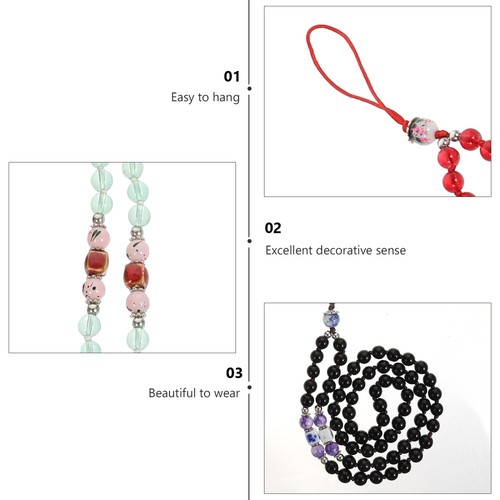 4 Pcs Anti-slip Chain Lanyard Mobile Phone Accessories Decoration - 第 5/12 張圖片