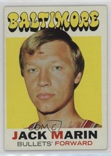 1971-72 Topps Jack Marin #112 10j2