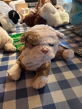 FurReal Friends Bulldog Newborn Puppy Tan White Works