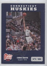 1990-91 University of Connecticut Huskies Team Issue Chris Smith 19zq