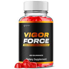  1 Pack Vigor Force Male Gummys Advanced Formula VigorForce Vitamin 60 Gummies