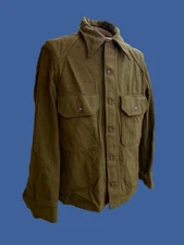 GENUINE VINTAGE U.S MILITARY WOOL FIELD SHIRT ARMY SIZE MEDIUM NEW KOREA ERA