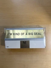 New Modern Expressions "I'm Kind Of A Big Deal" Desk Plaque Nameplate 
