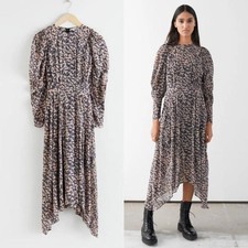 Women & Other Stories Dress Grey Cotton XS-S