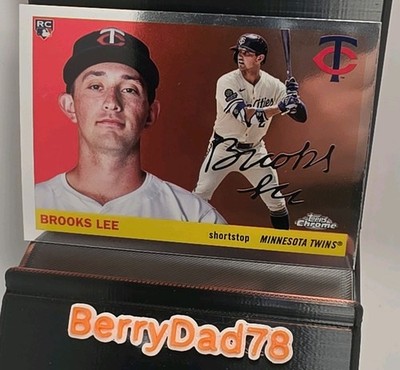 2026 Topps Chrome Platinum Brooks Lee #315 RC Minnesota Twins Rookie
