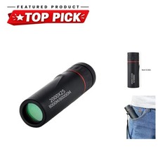 HD Monocular Telescope Mini Portable 2000x25 for Camping Hunting Birdwatching