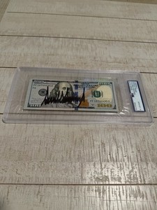 DONALD TRUMP SIGNED $100 BILL, PSA CERTIFIED, GEM 10, FULL SIGNATURE, VERY RARE!