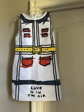 ALICE + OLIVIA Love is in the Air WHITE DRESS SZ 4