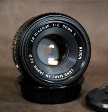 Ricoh XR Rikenon 50mm f 2 L - Pentax Mount