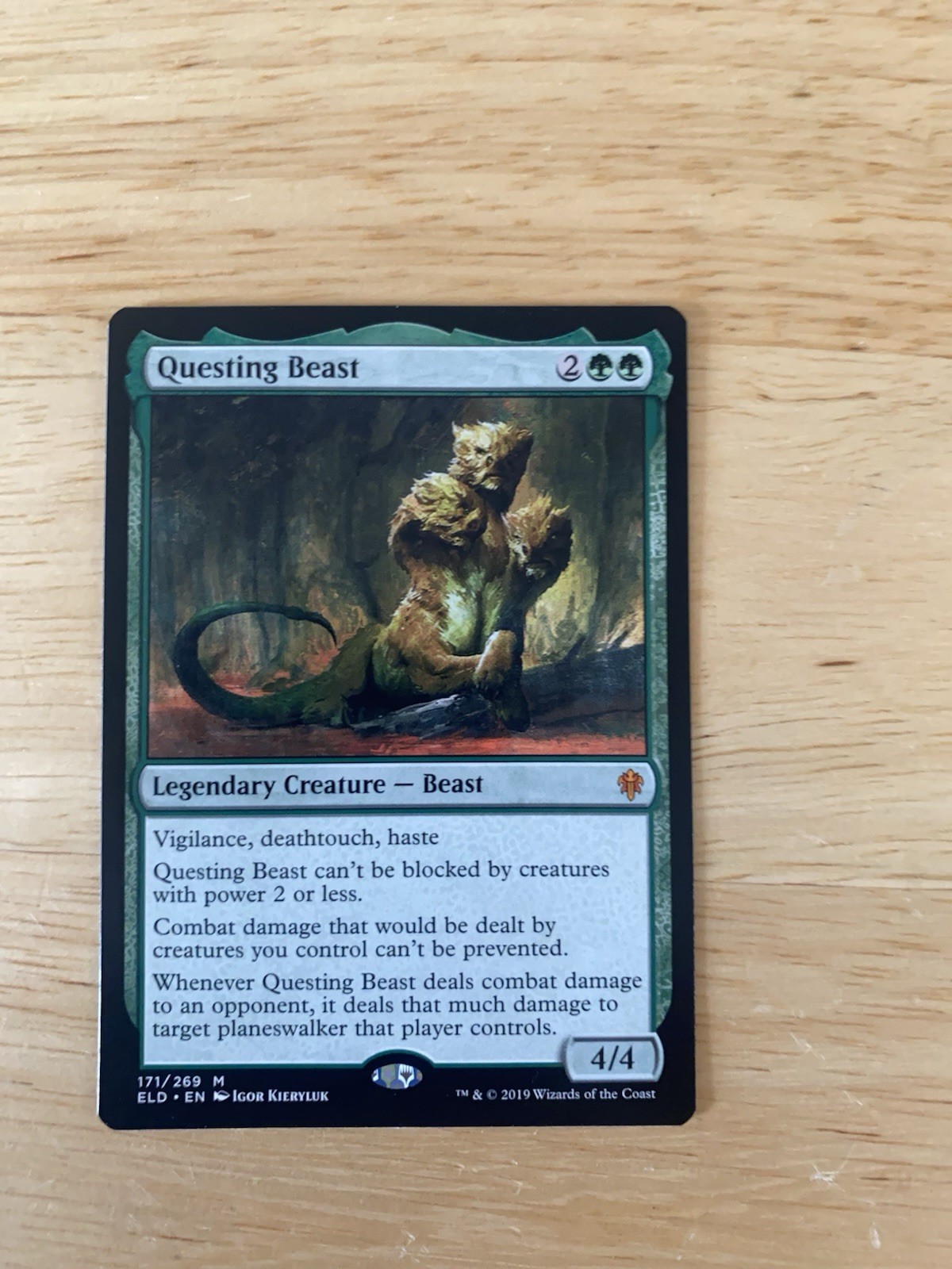 MTG Magic The Gathering Questing Beast 171/269 LP