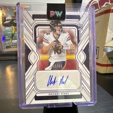 2024 Panini National Treasures Austin Reed Bears Rookie Auto #103/49