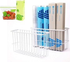 2 Piece Kitchen Cabinet Door Storage Box Lid Organizers Inside Cabinet, Self