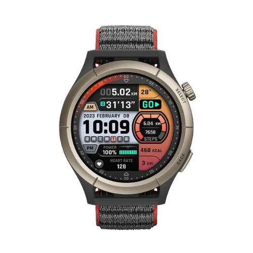 Amazfit Cheetah Pro Smart Watch Black Water resistance HD AMOLED