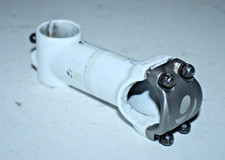 Trek Bontrager RL MTB Bike 11/8" Threadless Stem White 100mm 7º Rise 31.8mm Cafe