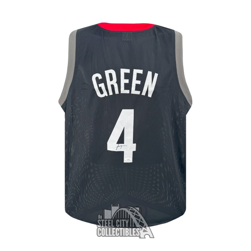 Jalen Green Autographed Signed Houston Custom Black Basketball Jersey - JSA 