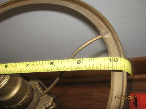 Antique Original Table Lamp Base has Angels - AS-IS Read - needs Rewired Vintage - Picture 10 of 18