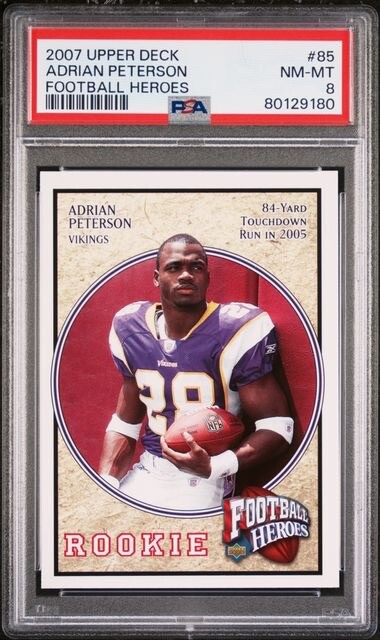 Adrian Peterson Upper Deck Football Heroes #85 Base