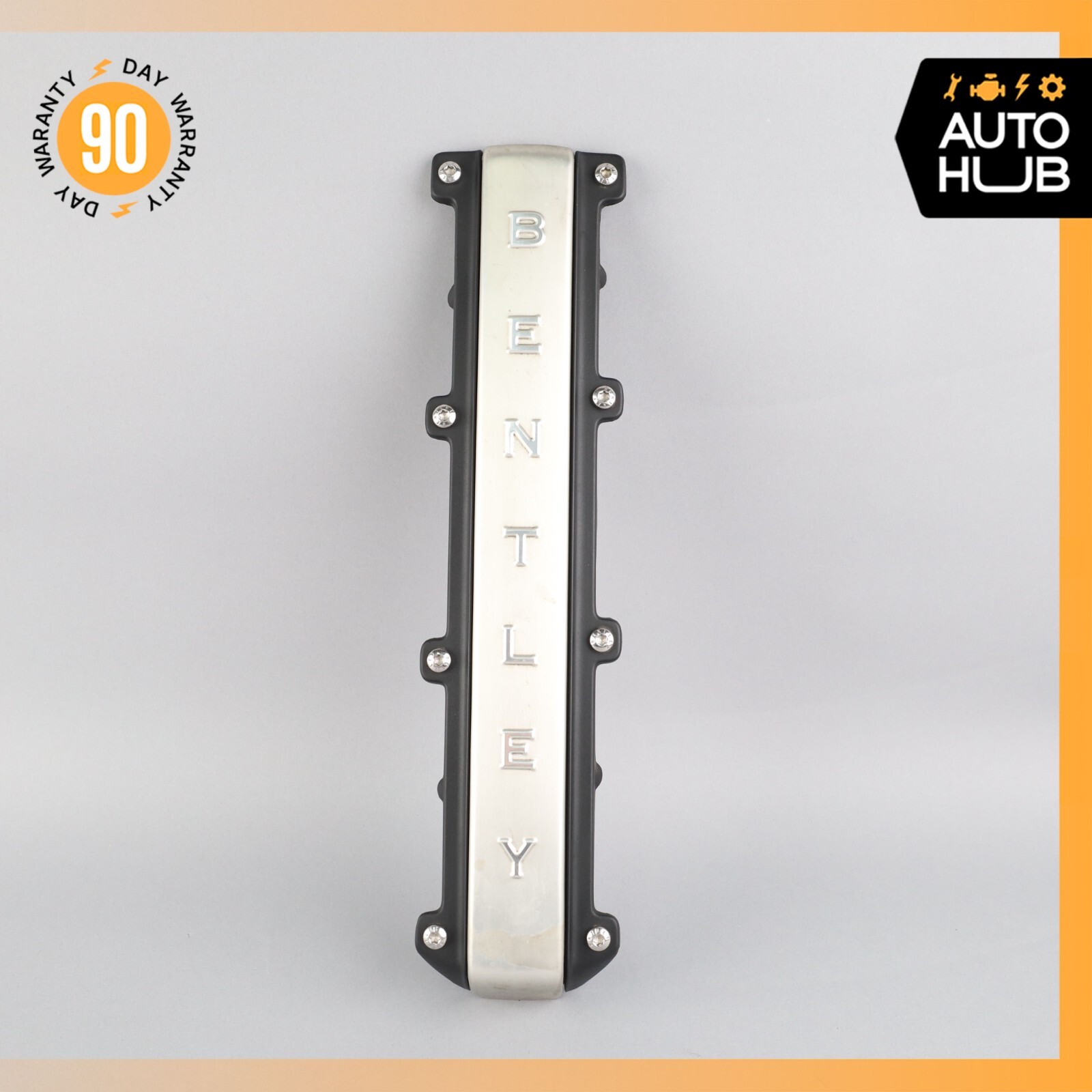 03-13 Bentley Continental GT Flying Spur Top Center Engine Cover Plate OEM 81k