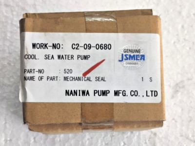 naniwa pump C2-09-0680 mechanical seal