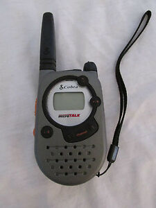 Replacement Cobra MicroTalk Walkie Talkie (2 Way Radio) Gray FRS235 w