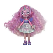 Magic Mixies Unia The Unicorn Pixling 6  Doll Plastic Toy Pastel Pink Purple