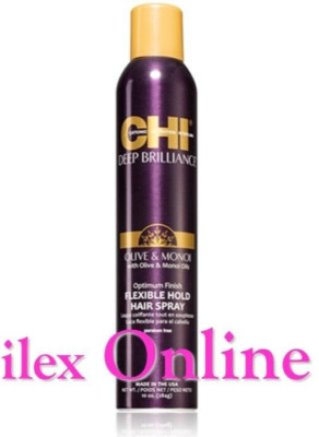 CHI FAROUK SYSTEMS DEEP BRILLIANCE FLEXIBLER HALT HAARSPRAY OLIV & MONOI 284g
