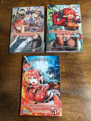 Apparently, Disillusioned Adventurers Will Save the World Manga Volume 1-3 Eng