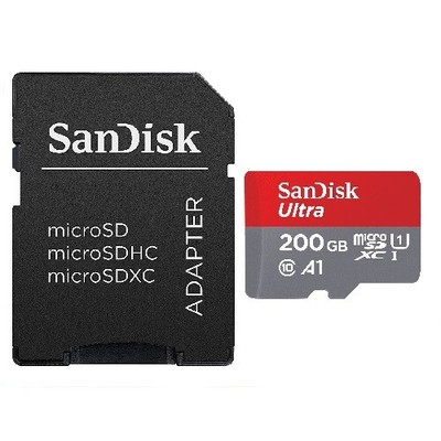 Sandisk Micro Ultra 200gb Memory Card Dji Mavic 2 Pro Zoom