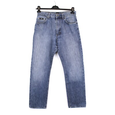 HUGO BOSS MONTANA Herren Jeans Gr. W32 L32 Regular Fit Straight Blau Denim