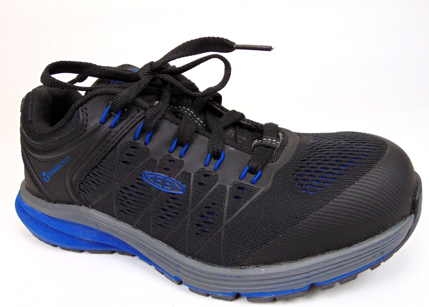 Sneakers KEEN Vista Energy Safety Toe da Lavoro Comfort Donna Taglia 6.0 LARGHE Nero