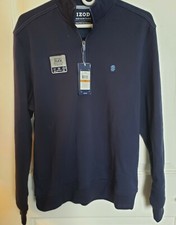 IZOD Sport Navy Pullover Zip