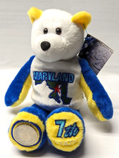 Coin Bear 7 Maryland Collectible Stuffed Plush 9" Bear Limited Treasures