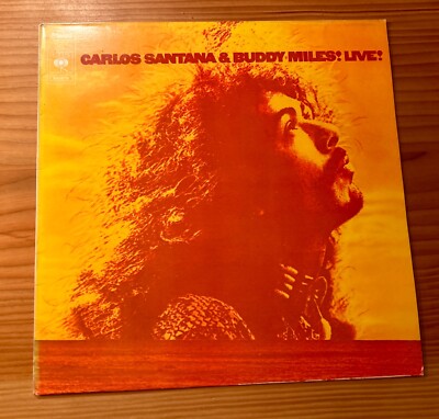Carlos Santana & Buddy Miles -Live- LP CBS