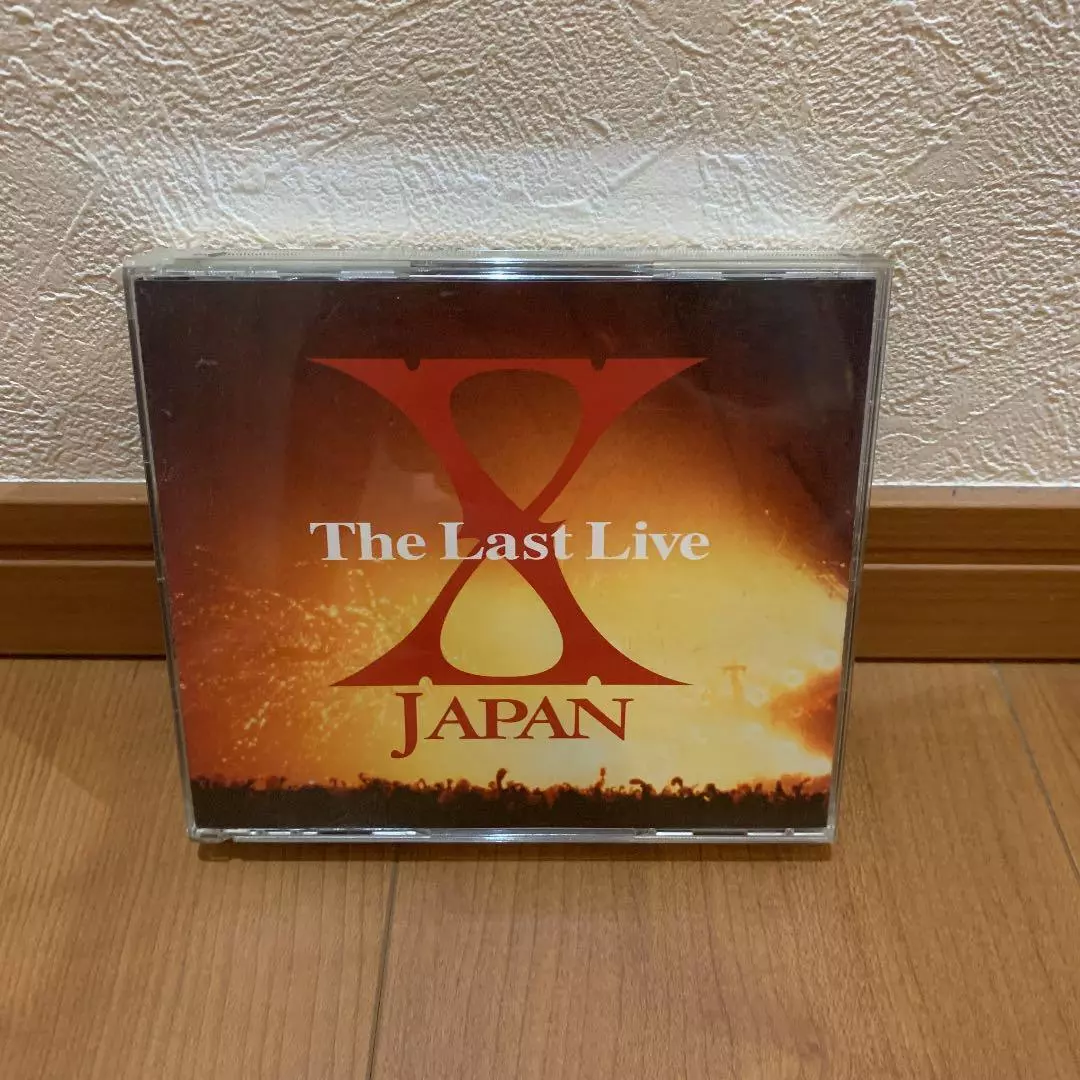 X JAPAN ”The Last Live” 3CD ALbum The Last Night 1997 Yoshiki Toshi Hide  Used