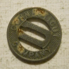 Connecticut Company (New Haven) transit token - CT305O