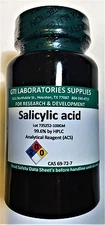 Salicylic acid, 99.6% by HPLC, Analytical Reagent (ACS), 100g