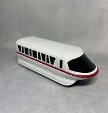Disney Monorail Red Stripe RC Train Car 6" USA Made Part of Playset Souvenir