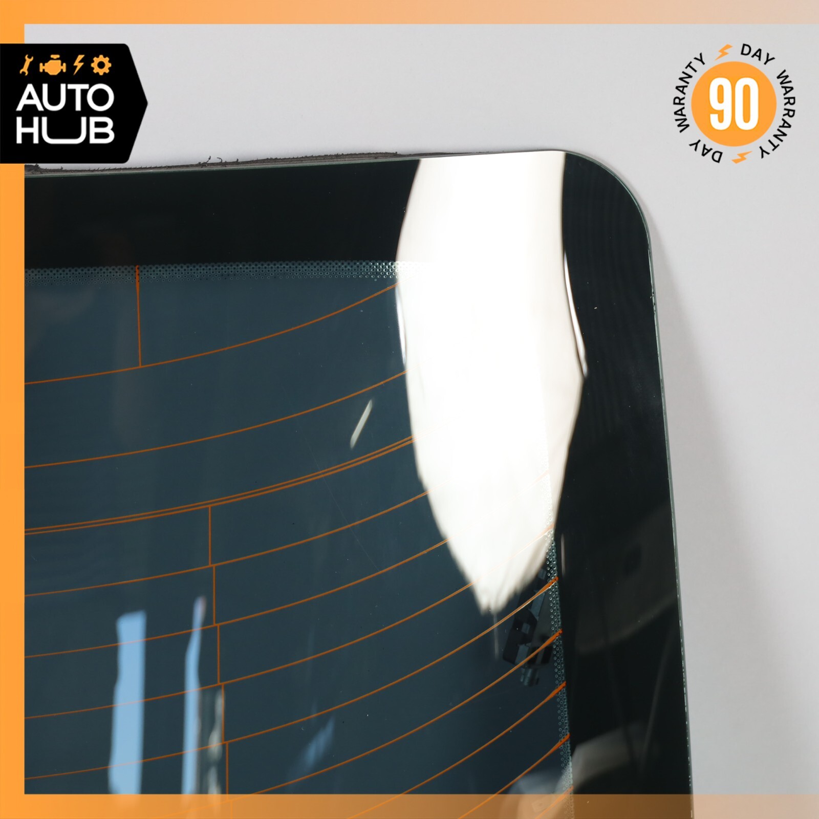 08-18 Maserati GranTurismo M145 Rear Windshield Wind Shield Back Glass OEM