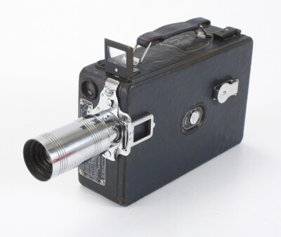 コダック Kodak 16mmカメラ Cine Model B 16MM CINE KODAK MODEL B-B BLUE 78/4.5 K.A. (HAZE, STUCK FOCUS), AS