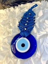 Evil Eye Wall, Protection, Blue Eye, Beautiful Glass Home Decor Active 
