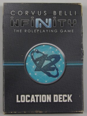 Infinity RPG Location Deck NEW Corvus Belli - Modiphius Entertainment